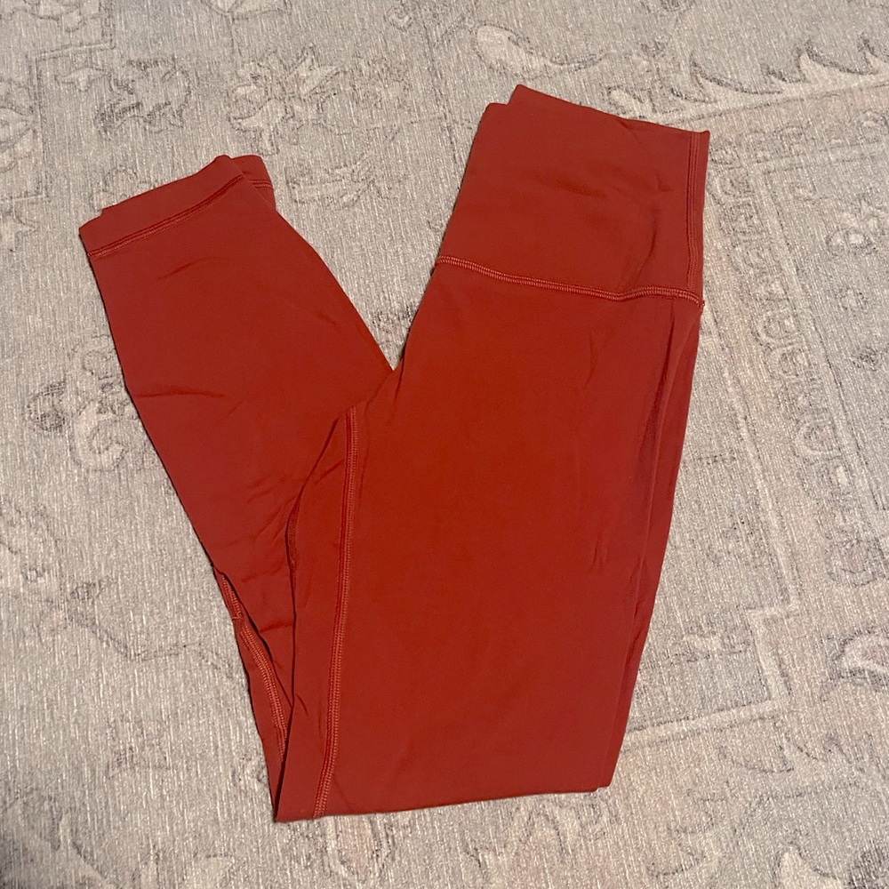 Lululemon Align High-Rise Pant 25” - Cayenne - Size 4